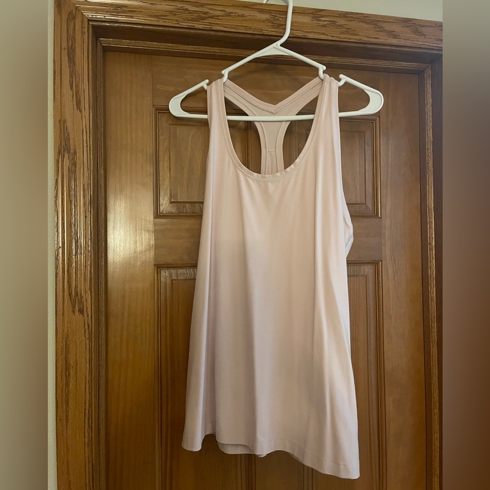 Lululemon Cool Racerback Tank Top *Nulu Size 16 Light Pink 
Excellent Condition